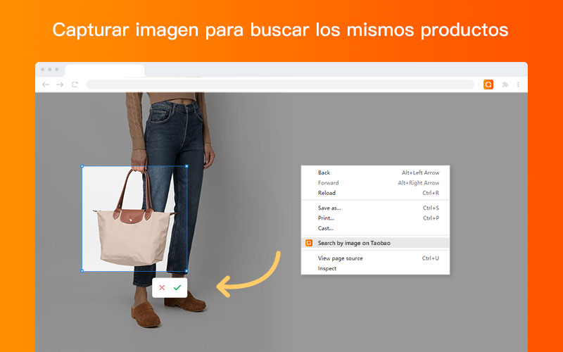 Buscar por la imagen para Taobao