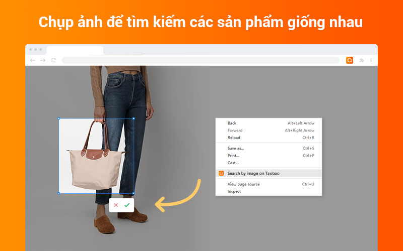 Tìm kiếm trên Taobao bằng hình ảnh