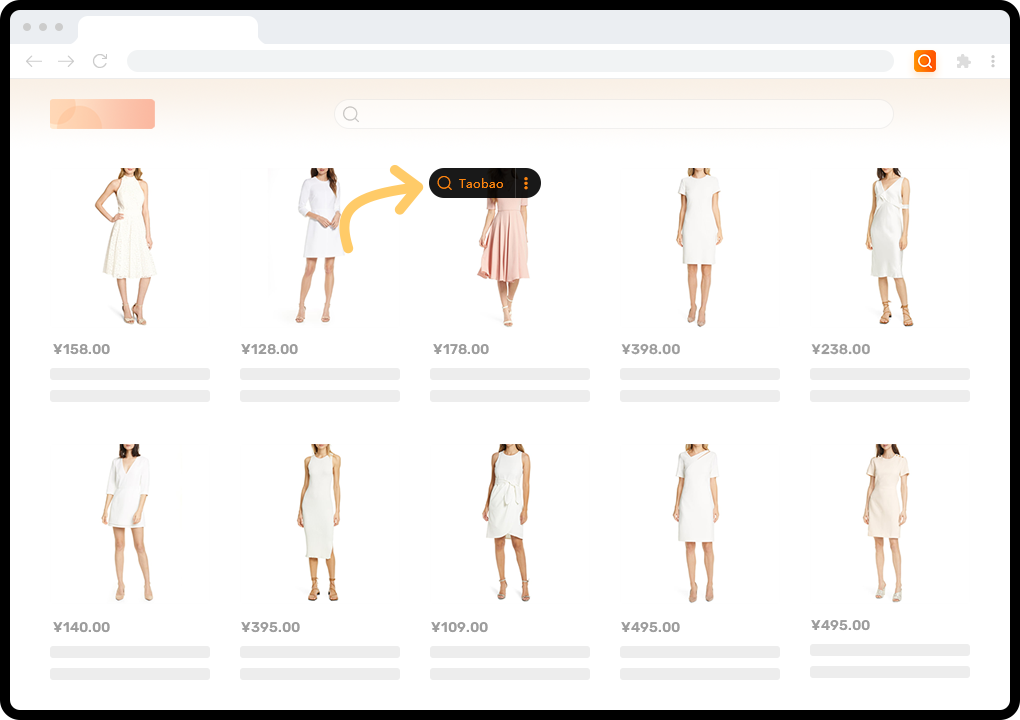 Taobao-Suche nach Foto, Taobao-Suchmaschine, Taobao-Agentensuche