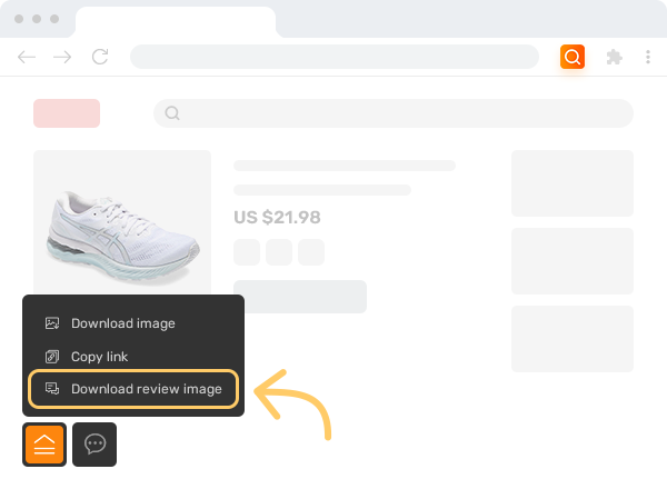 Scarica le immagini delle recensioni Scarica le immagini delle recensioni dei prodotti da AliExpress, Taobao, Amazon