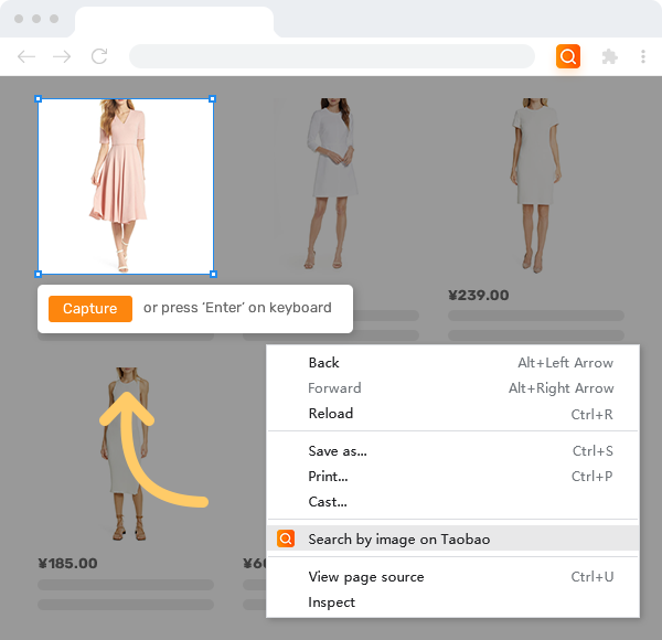Ricerca per immagine su Taobao Ricerca immagini Taobao non funzionante, ricerca immagini Taobao scomparsa
