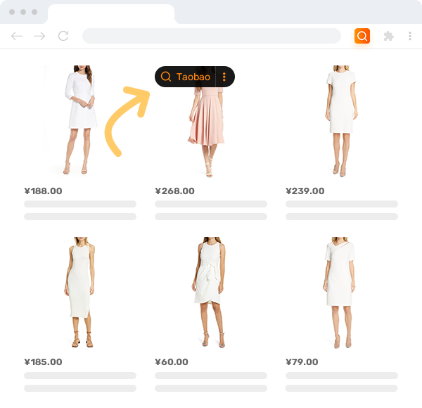 Estensione ricerca immagini Taobao Ricerca immagini Taobao su Chrome, ricerca immagini Taobao senza login
